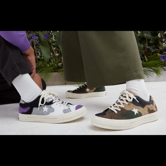 Converse x sneakersnstuff one star purple camo - Picture 13 of 14